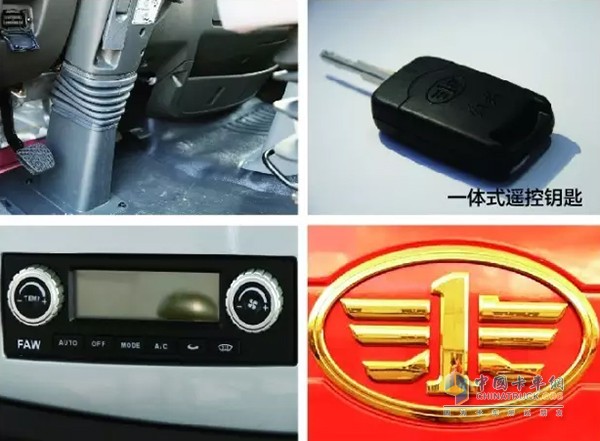 國內最寬的中型車駕駛室，外寬達2250mm，駕駛室內部居住空間，在國內同類車中最大，沒有壓抑感。